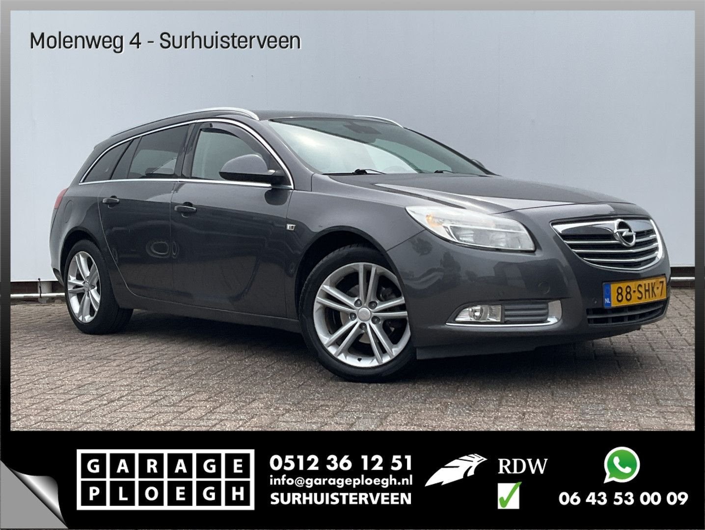 Opel Insignia Sports Tourer 1.4 Turbo 141PK EcoFLEX Business, Auto's, 139 g/km, Bedrijf, Zilver of Grijs, Insignia