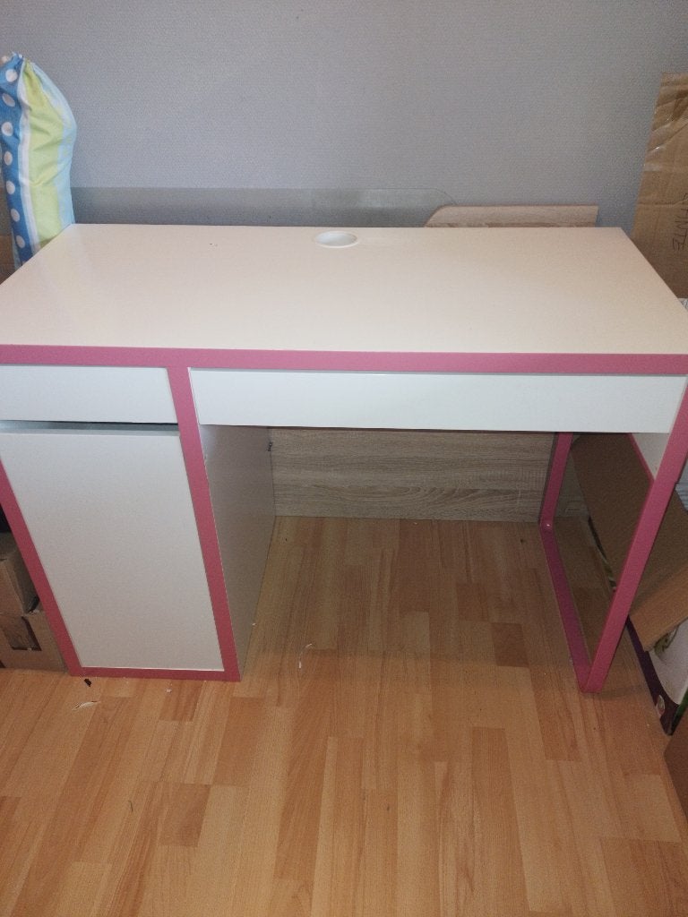 bureau, Huis en Inrichting, Bureaus, Ophalen, 105 cm, Gebruikt, Hout