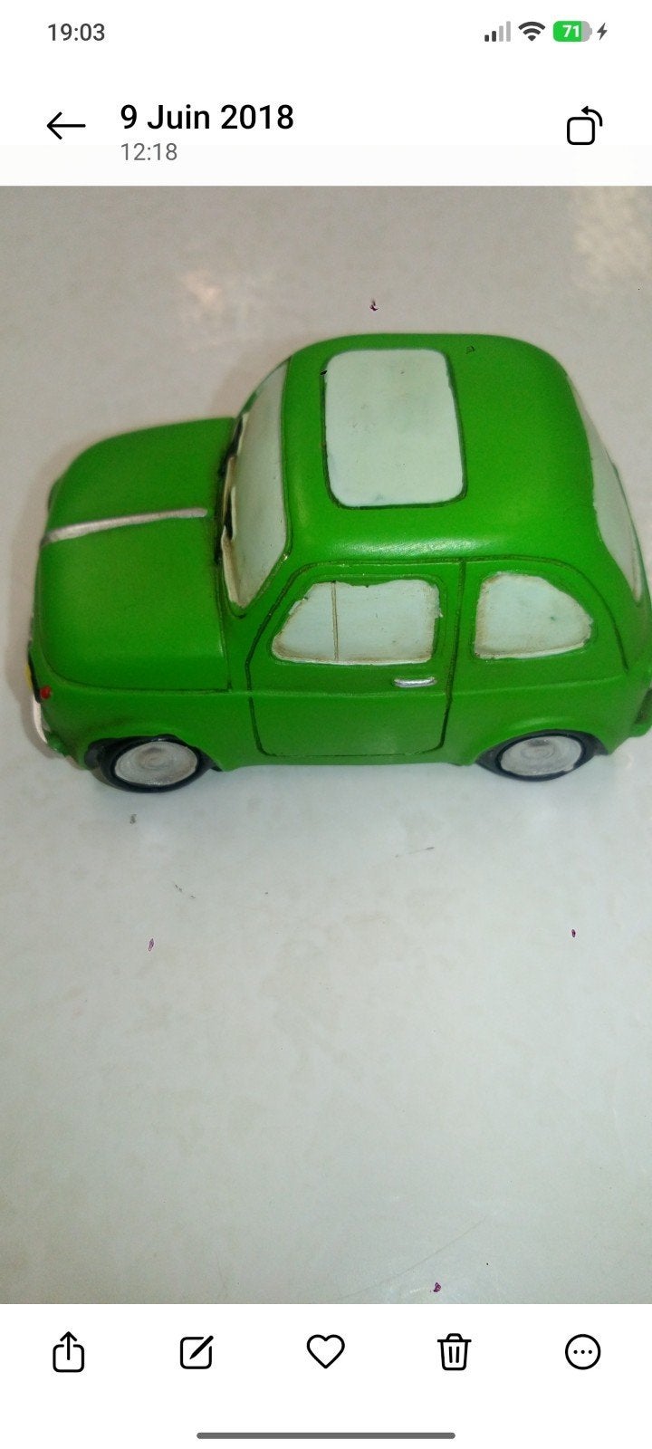 voiture fiat 500, Enlèvement, Voiture