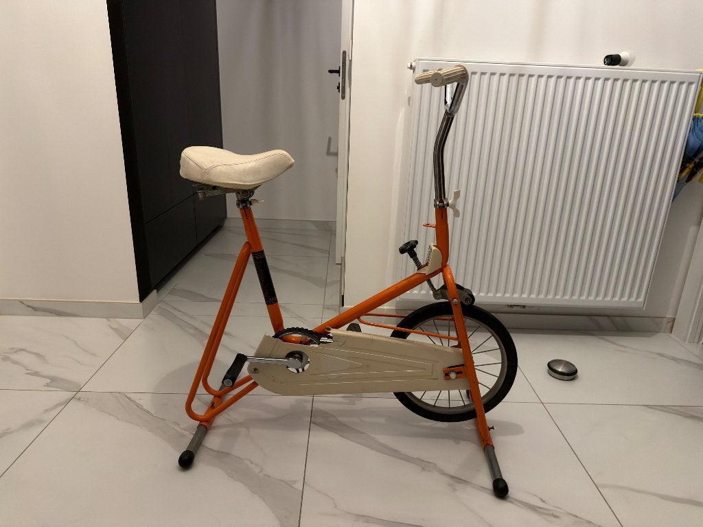 Statische fiets vintage kettler, Ophalen