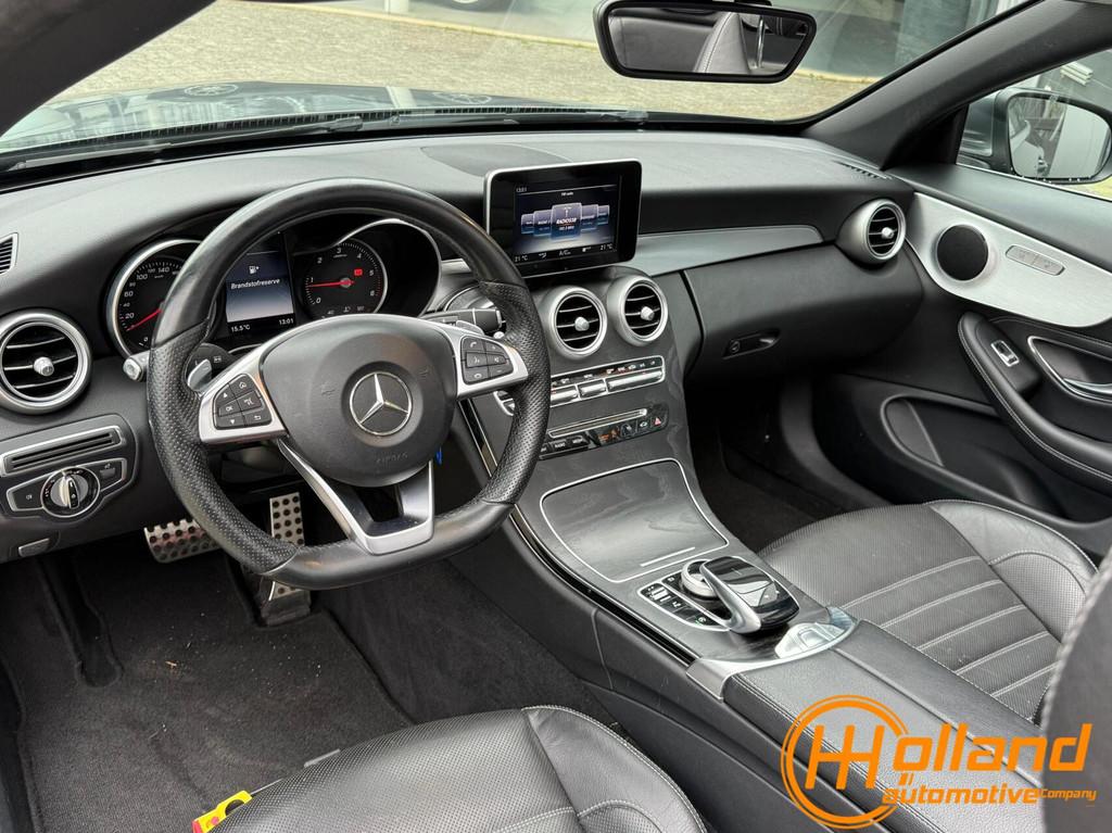Mercedes C-klasse Cabrio 220d|AMG-Line, Autos, Cuir, Argent ou Gris, Achat, 1800 kg