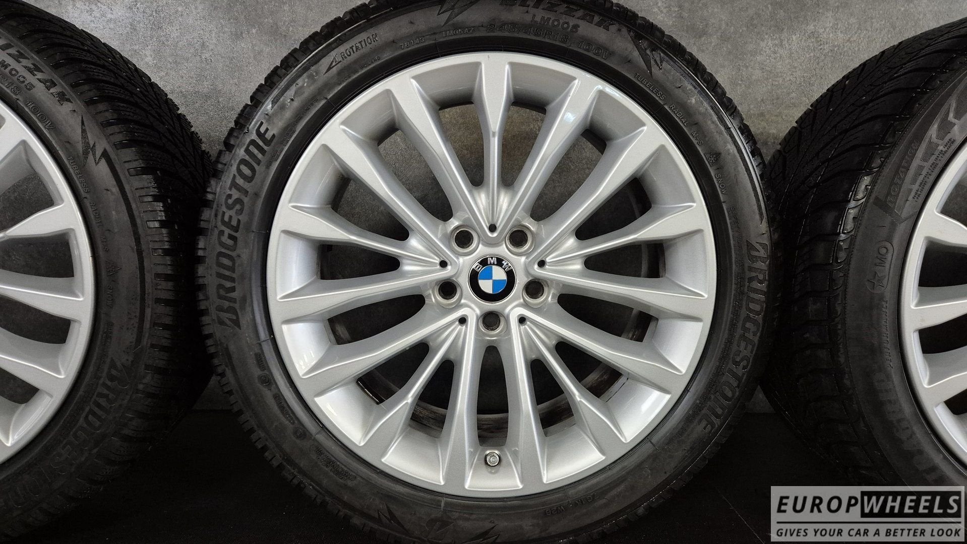 18 inch BMW velgen 5 Serie G30 G31 632 G26 winterbanden, 18 inch, -, -, Banden en Velgen