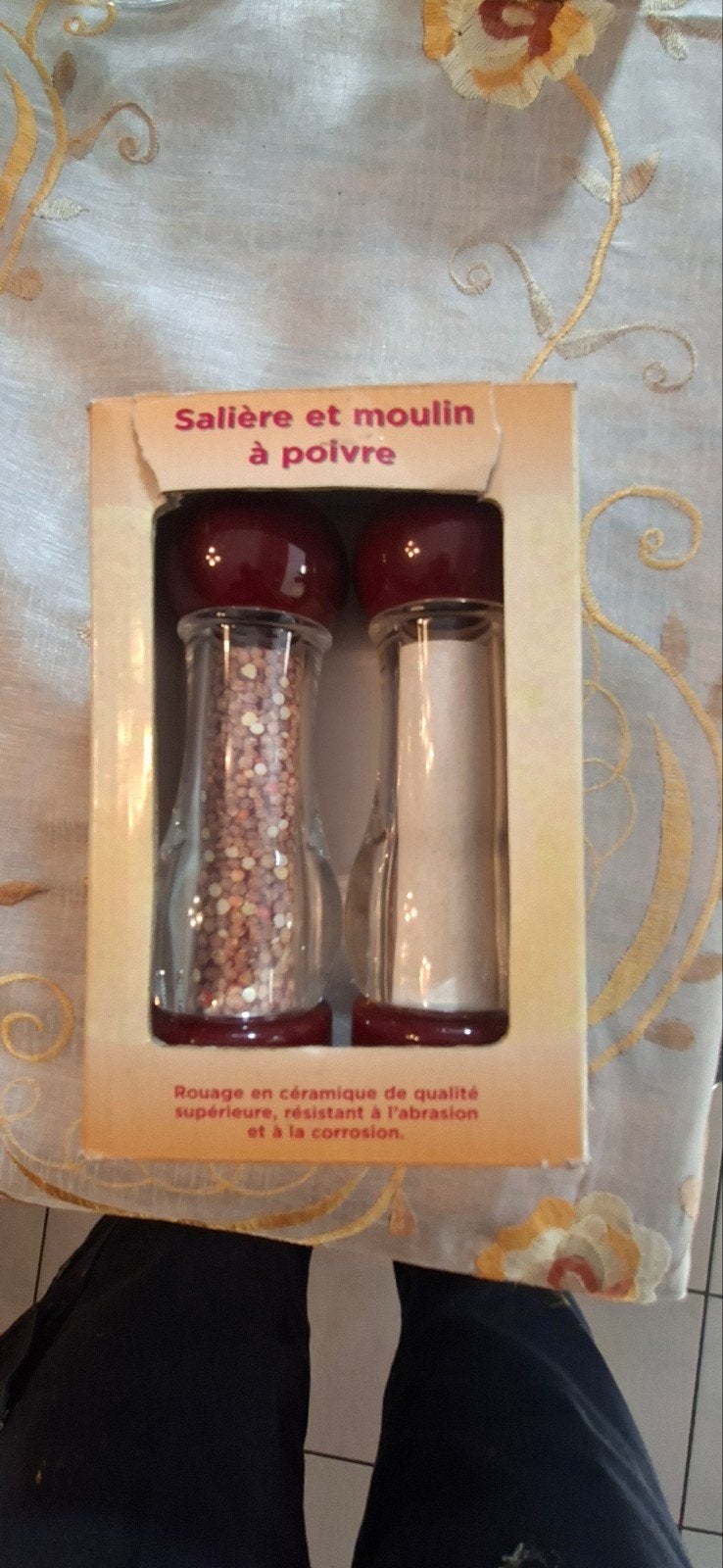 moulin poivre  et sel, Autres types, Enlèvement ou Envoi, Neuf, Verre