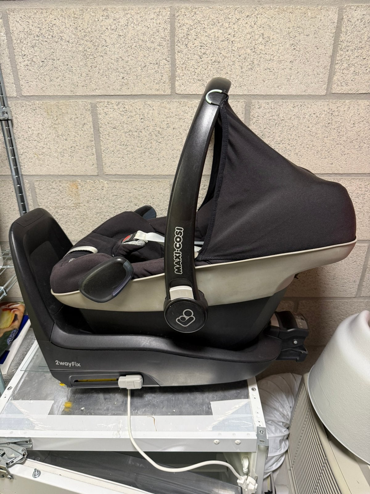 Maxi cosi + isofix, Ophalen, Zo goed als nieuw