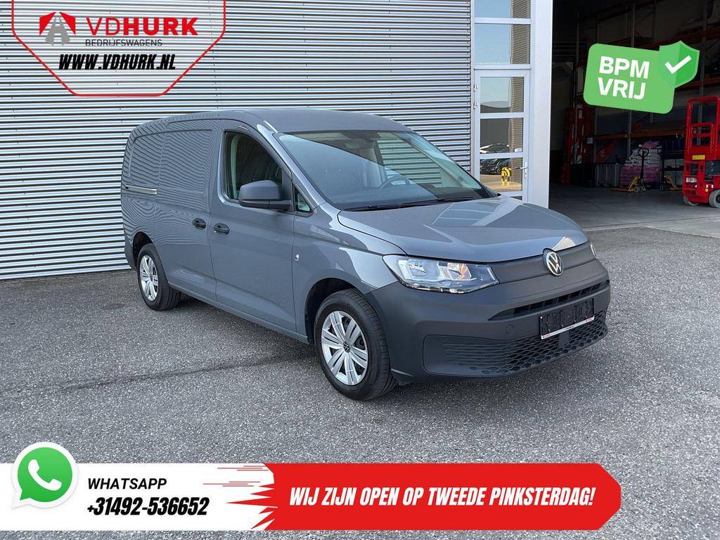 Volkswagen Caddy Cargo Maxi 1.5 TSI 115 pk DSG Aut. BENZINE, Auto's, Automaat, Parkeersensor, Bedrijf, Zilver of Grijs