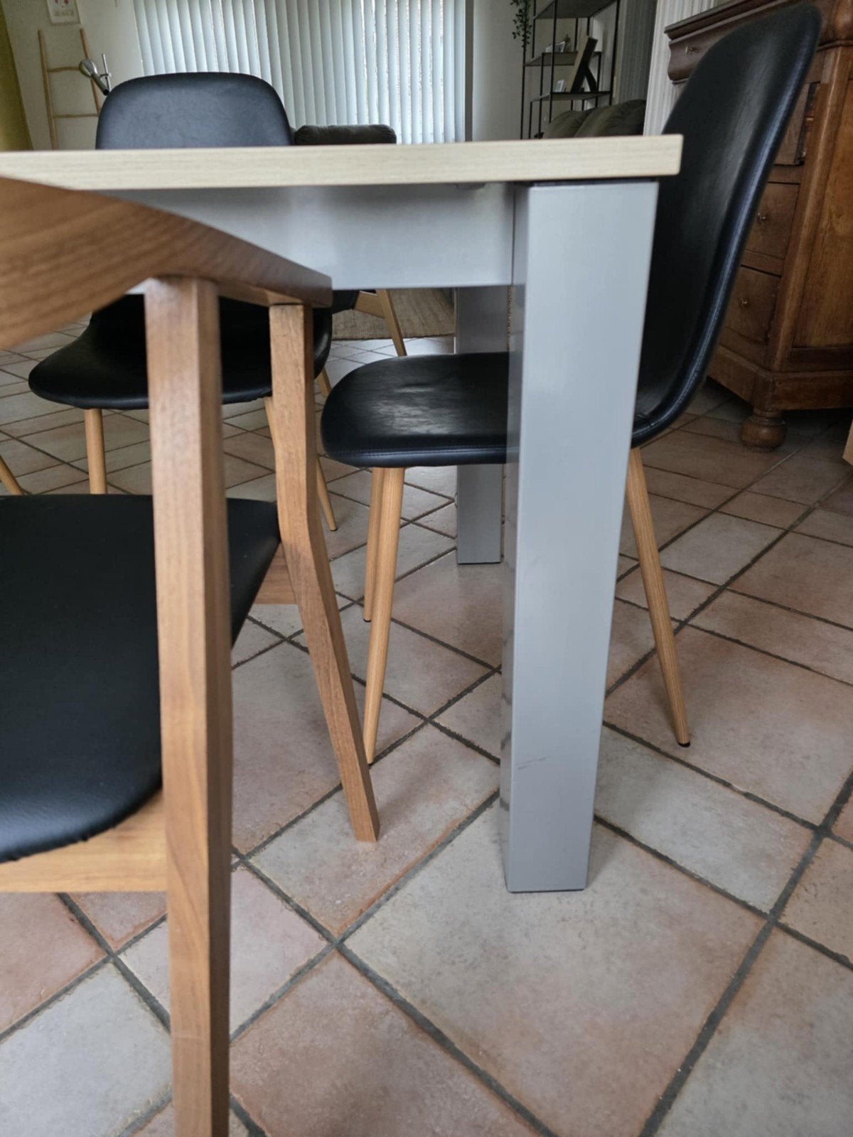 table salle à manger extensible, Enlèvement, Utilisé