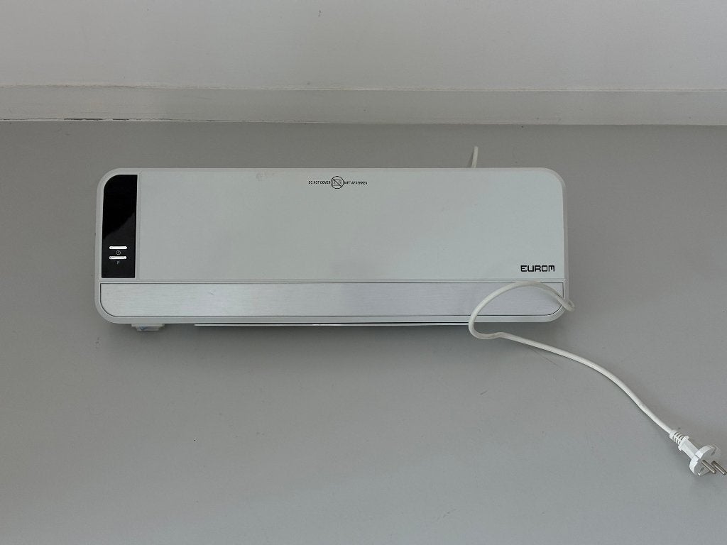Eurom elektrische kachel, wit, Electroménager, Enlèvement, Utilisé