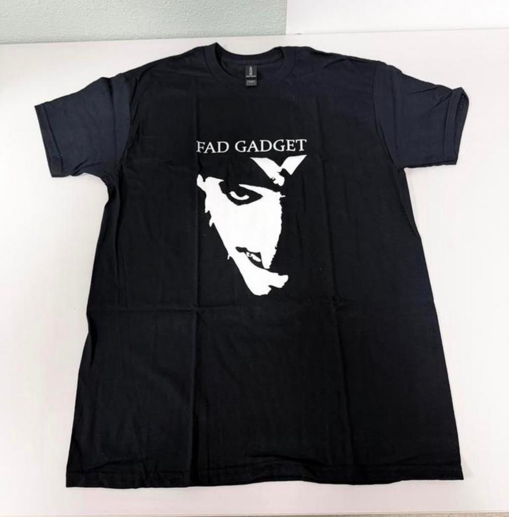 Fad Gadget T Shirt Frank Tovey Mens tshirt - NIEUW maat M, Ophalen of Verzenden, Nieuw, Maat 48/50 (M), Zwart