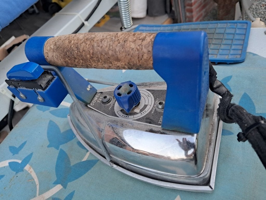 Industrieel Strijk Machine met generator, Gebruikt, Accessoires, Industrieel, Ophalen