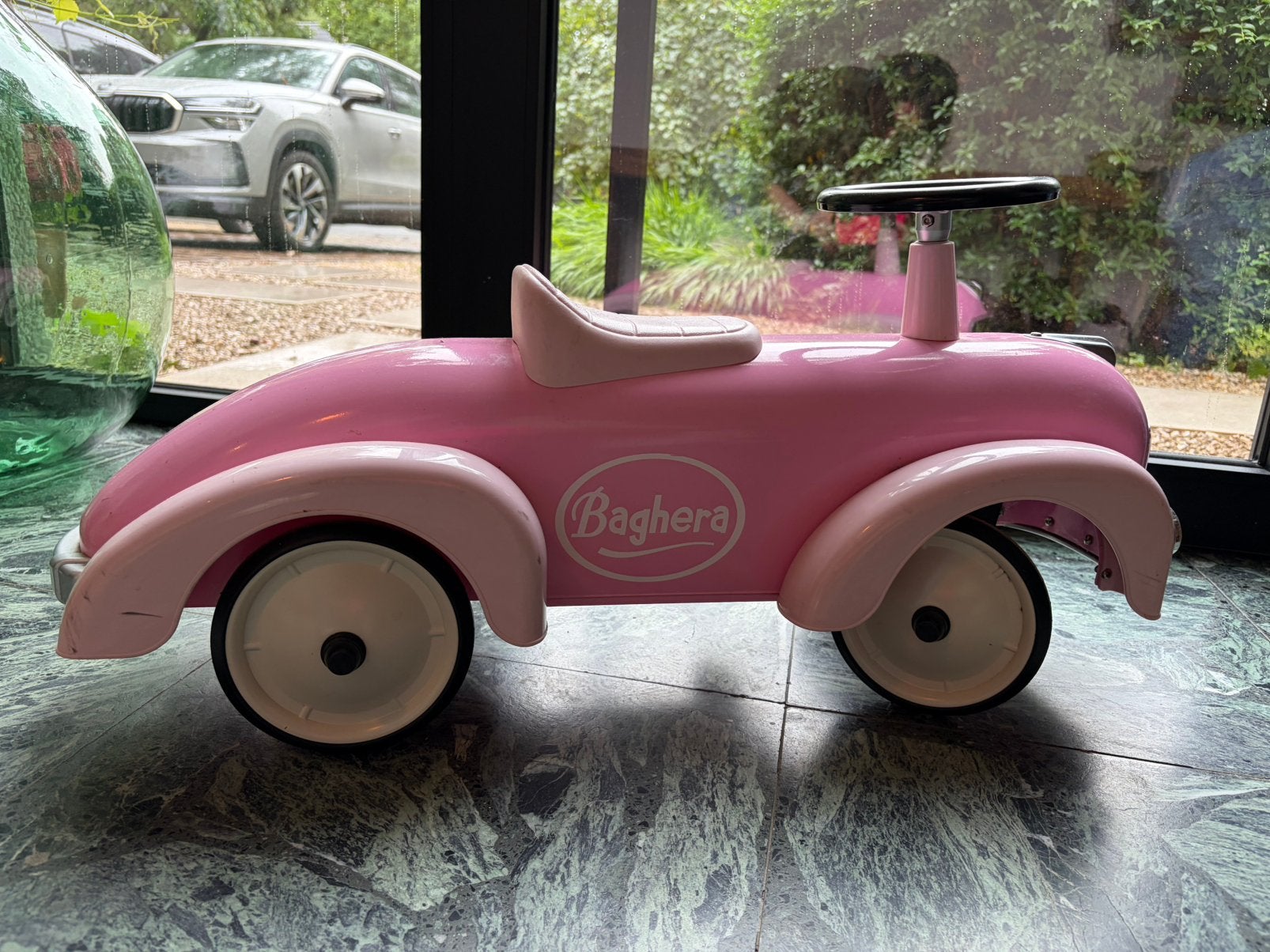 Baghera vintage loopfiets, Ophalen