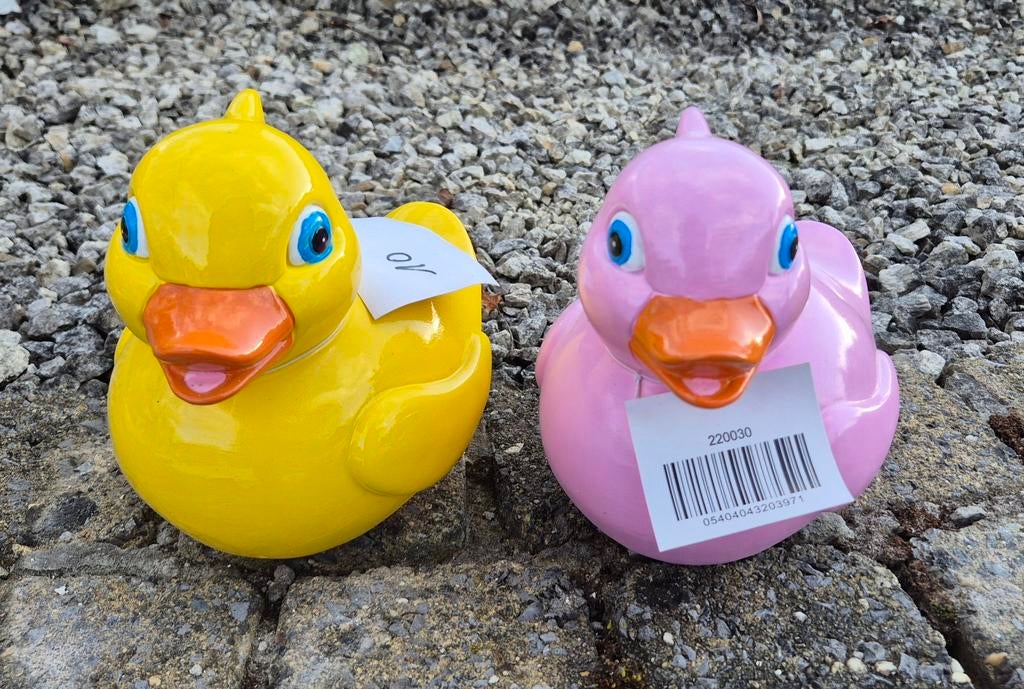 Badeenden 16hoog, Ophalen, Nieuw, Kunststof, Dierenbeeld