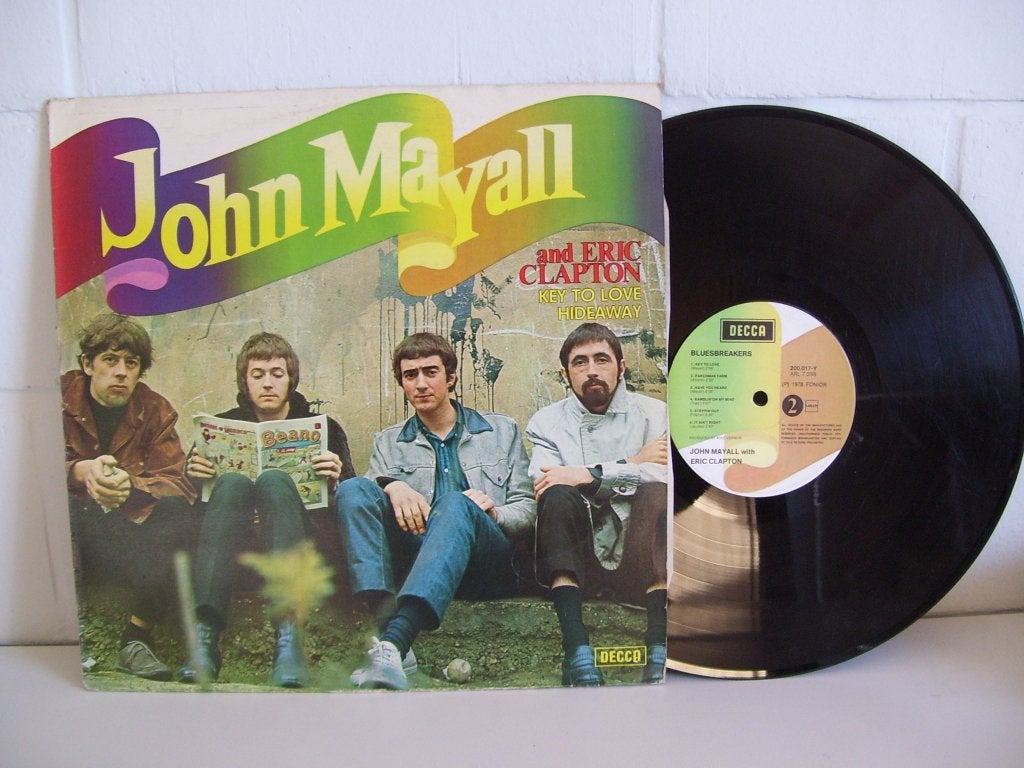 JOHN MAYALL AND ERIC CLAPTON   bluesbreakers, Cd's en Dvd's, LP, Gebruikt, Blues Rock, Reissue
