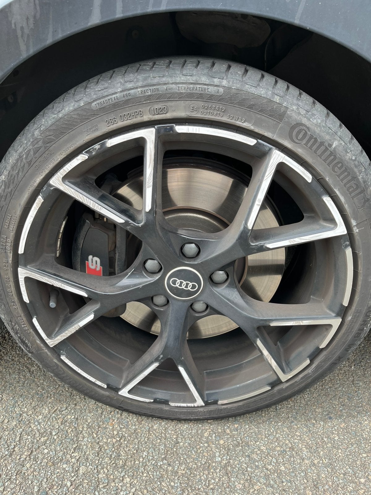 Audi RS3 - velgen 18 inch (+ eventueel banden), Ophalen, 18 inch, Gebruikt, Banden en Velgen