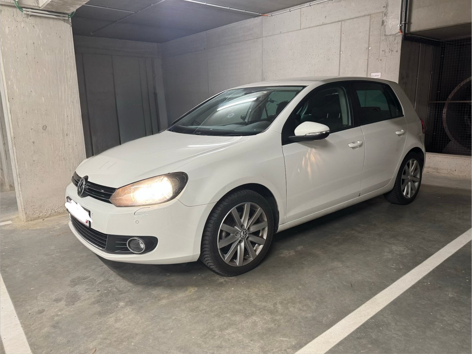 Volkswagen Golf 6 TSI DSG, Auto's, Euro 5, Stof, Zwart, 4 cilinders