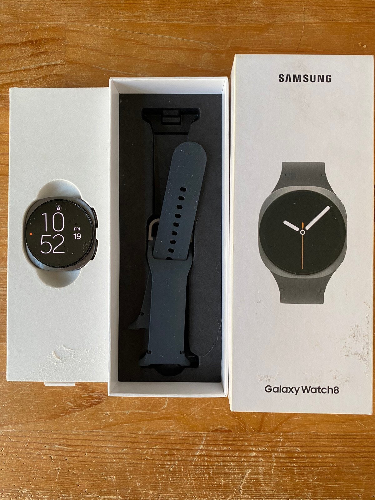 Samsung Galaxy watch 8 40mm, Ophalen of Verzenden, Zwart