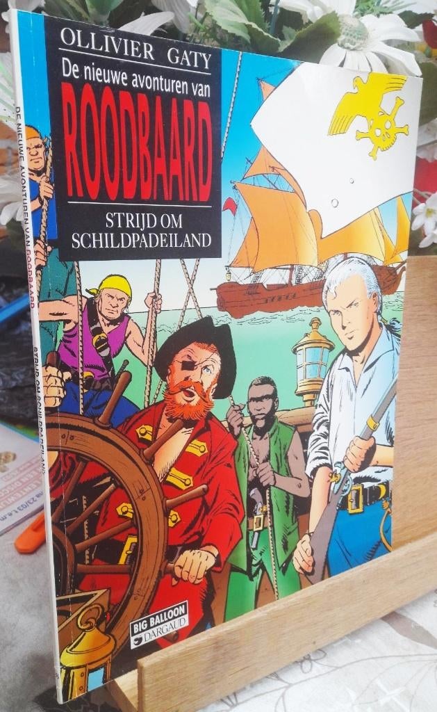 roodbaard nr 28 strijd om de schilpadeiland, Gaty, Eén stripboek, Nieuw, Ophalen of Verzenden