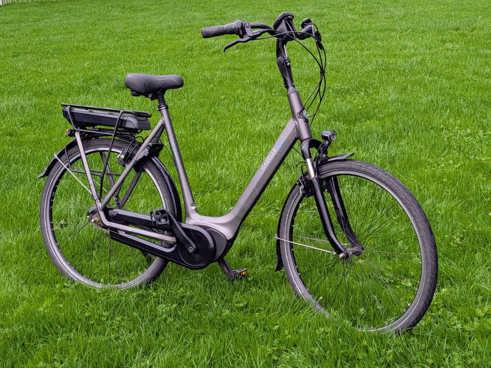 Gazelle C7 Bosch Middenmotor., Ophalen, Gebruikt, 59 cm of meer, 50 km per accu of meer