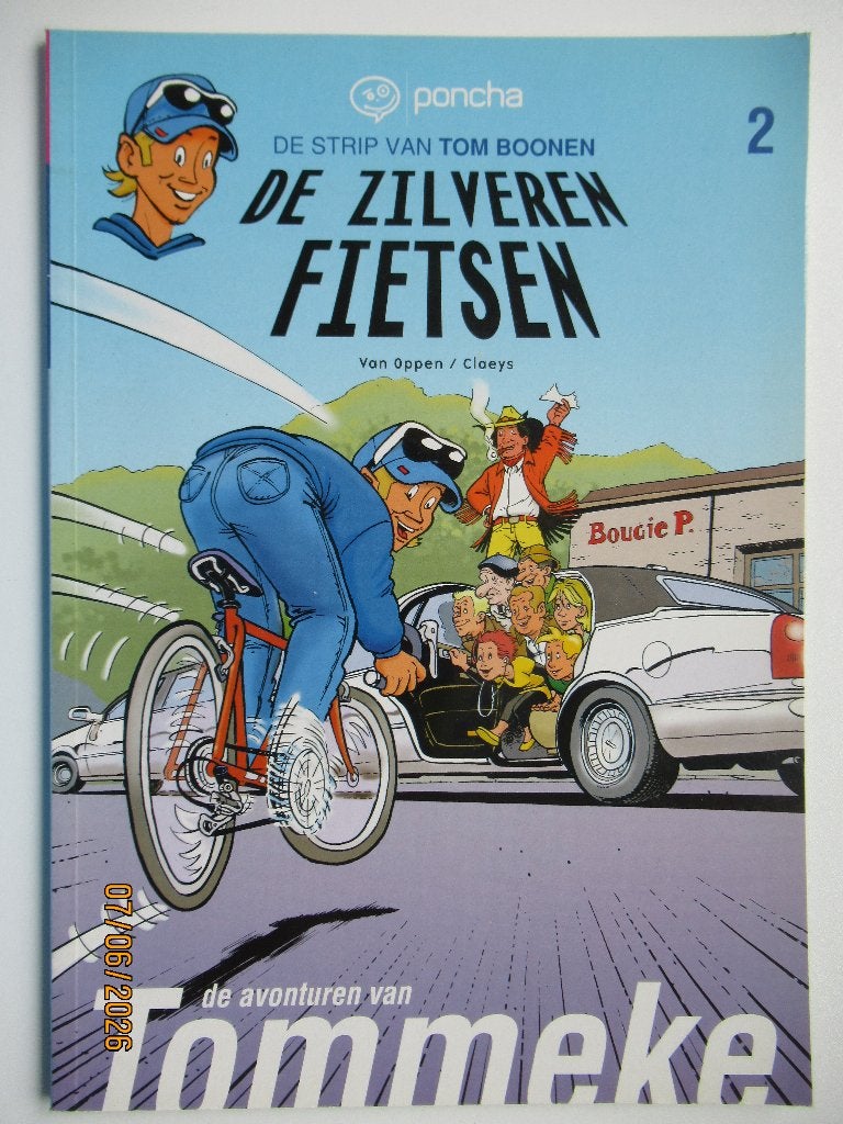 tom boonen...nr.2...de zilveren fietsen..............1st, Ophalen of Verzenden, Zo goed als nieuw