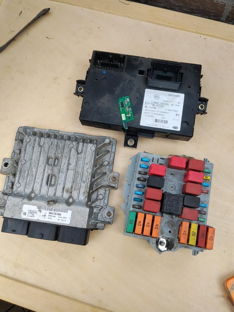 Ecu it sid 208 peugeot boxer jumper Ducato compleet set, Enlèvement ou Envoi, Peugeot