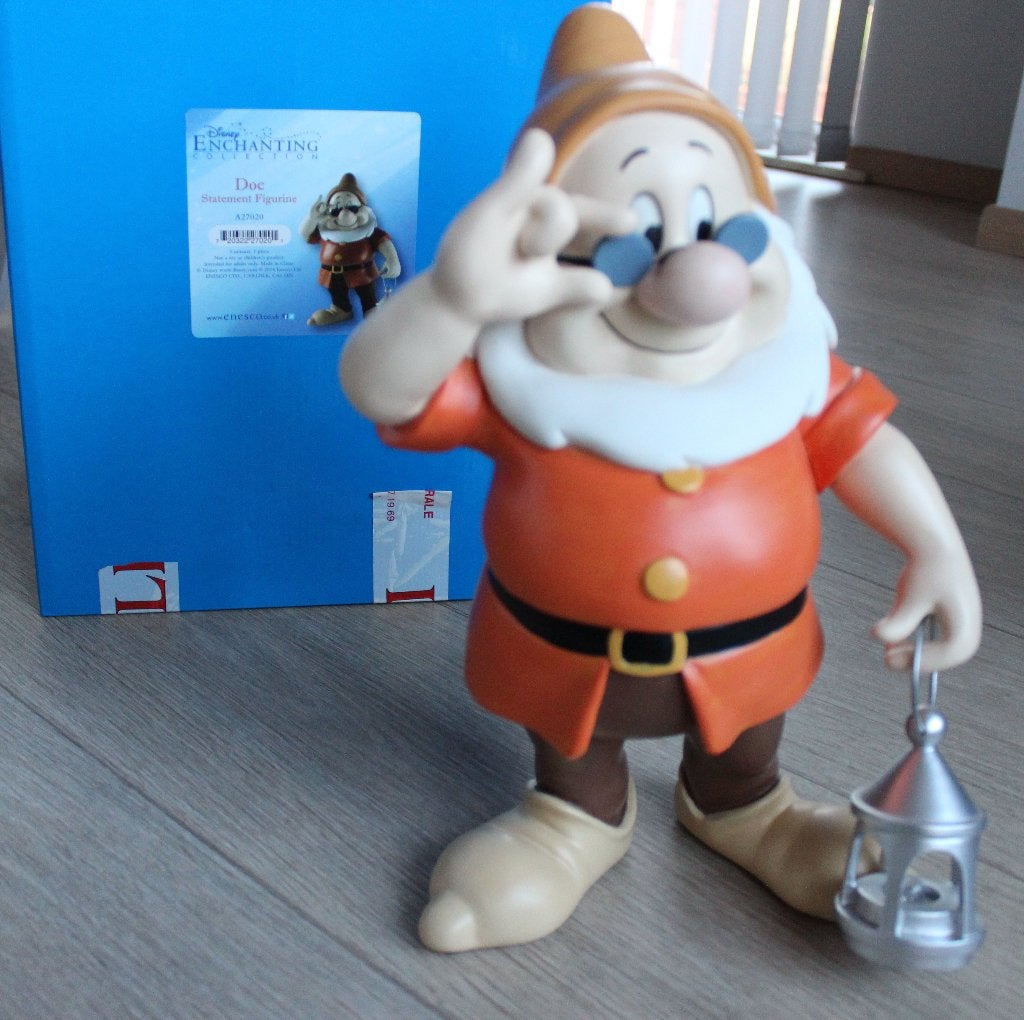 Zeldzaam! Doc dwerg Enchanting Collection Disney sneeuwwitje, Verzamelen, Disney, Ophalen, Sneeuwwitje of Doornroosje, Zo goed als nieuw