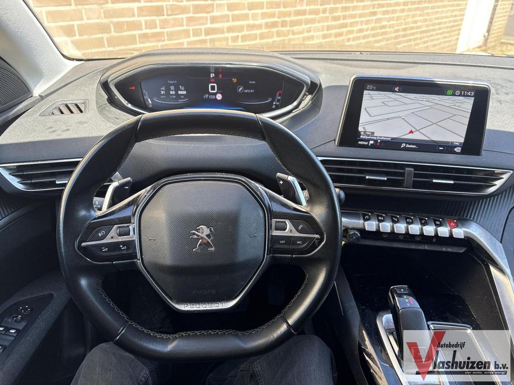 Peugeot 3008 1.2 PureTech Allure, Auto's, Peugeot, Automaat, 118 g/km, Zwart, SUV of Terreinwagen