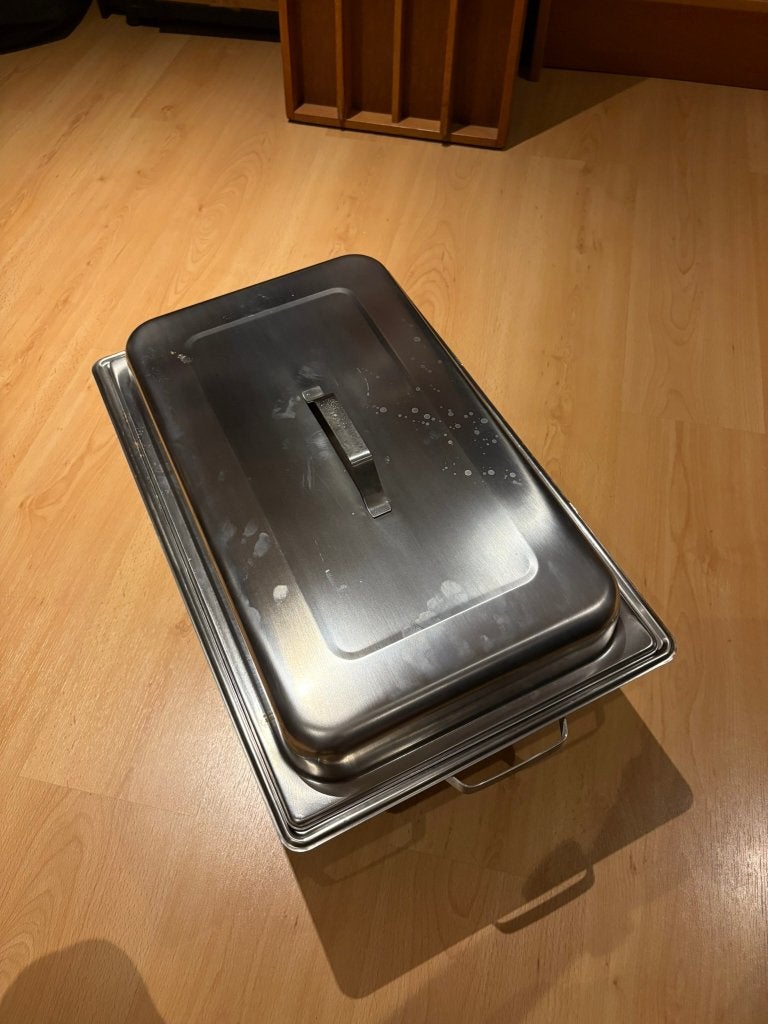 Réchauds (6 boîtes de 2 réchauds), Enlèvement, Utilisé, Mobilier en inox