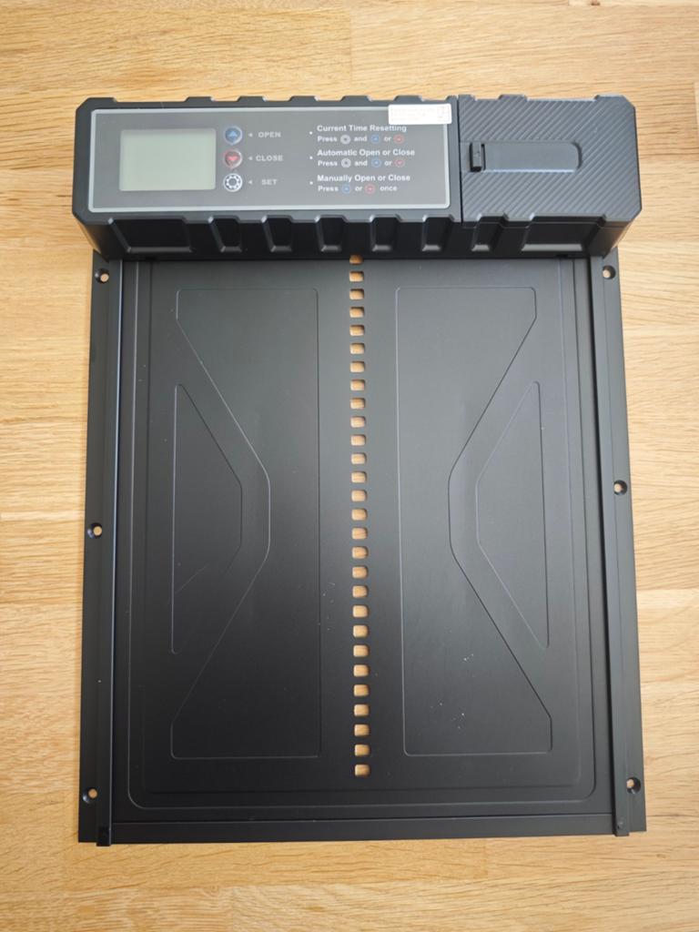 Porte automatique poulailler en métal - Neuf !, Enlèvement ou Envoi, Poulailler
