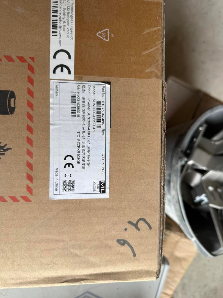 Onduleur Huawei 4,6 KTL. (5kva) neufs boite origine, Enlèvement ou Envoi, Neuf