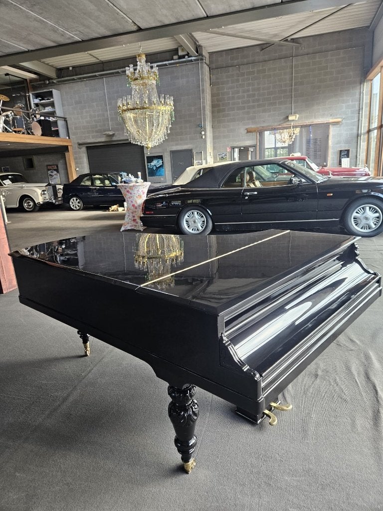 Vleugelpiano, Muziek en Instrumenten, Ophalen, Gebruikt, Zwart, Vleugel