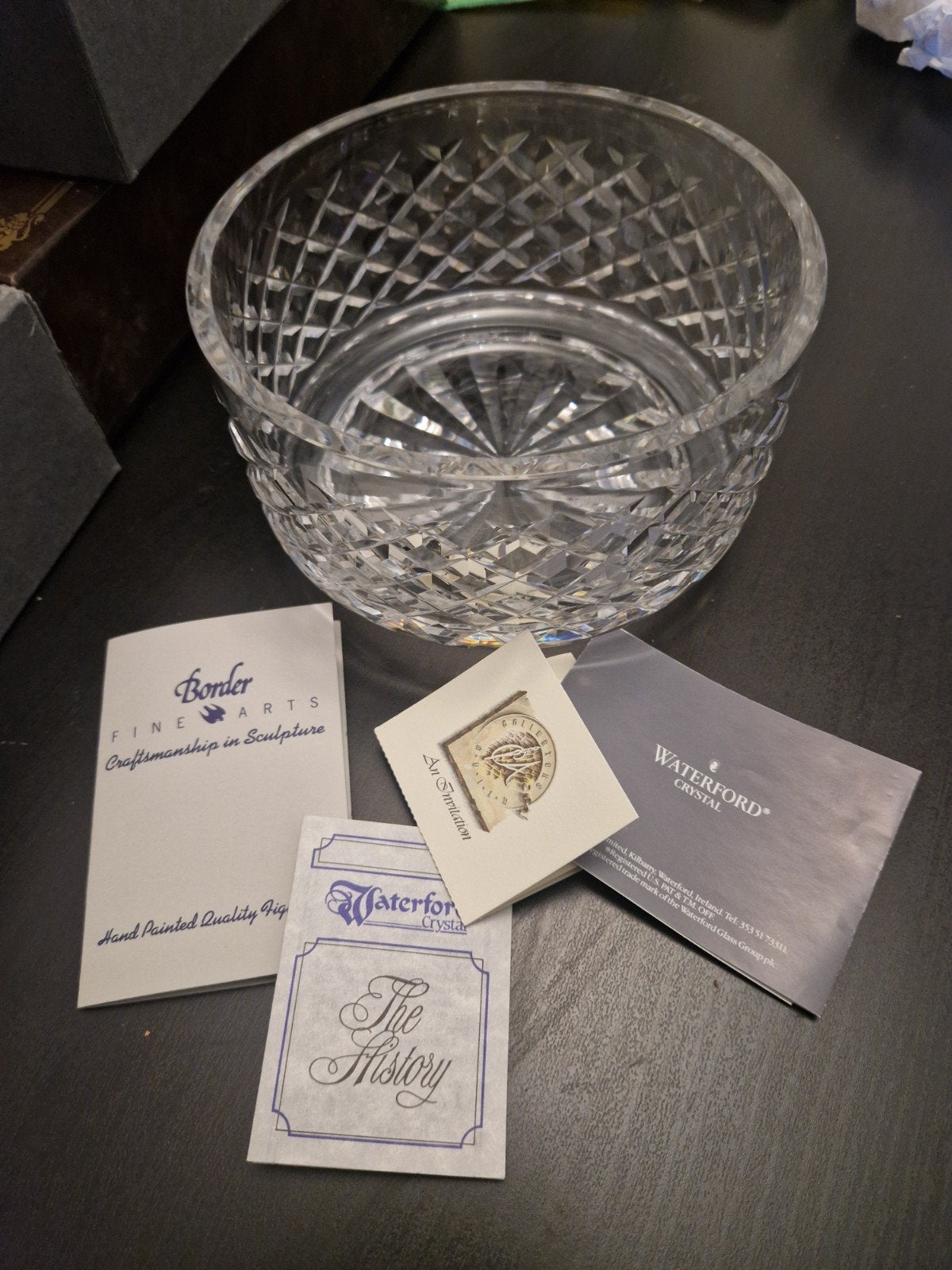 waterford- cristal, Antiquités & Art