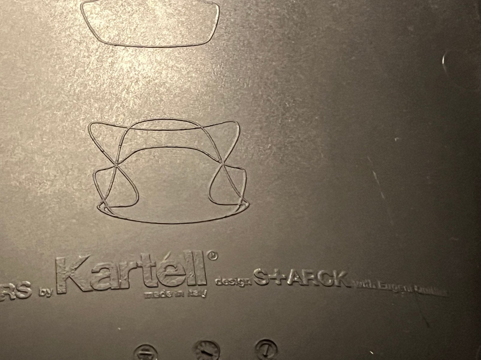 10 Kartell masters stoelen, Ophalen, Zo goed als nieuw, Zwart, Vijf, Zes of meer stoelen