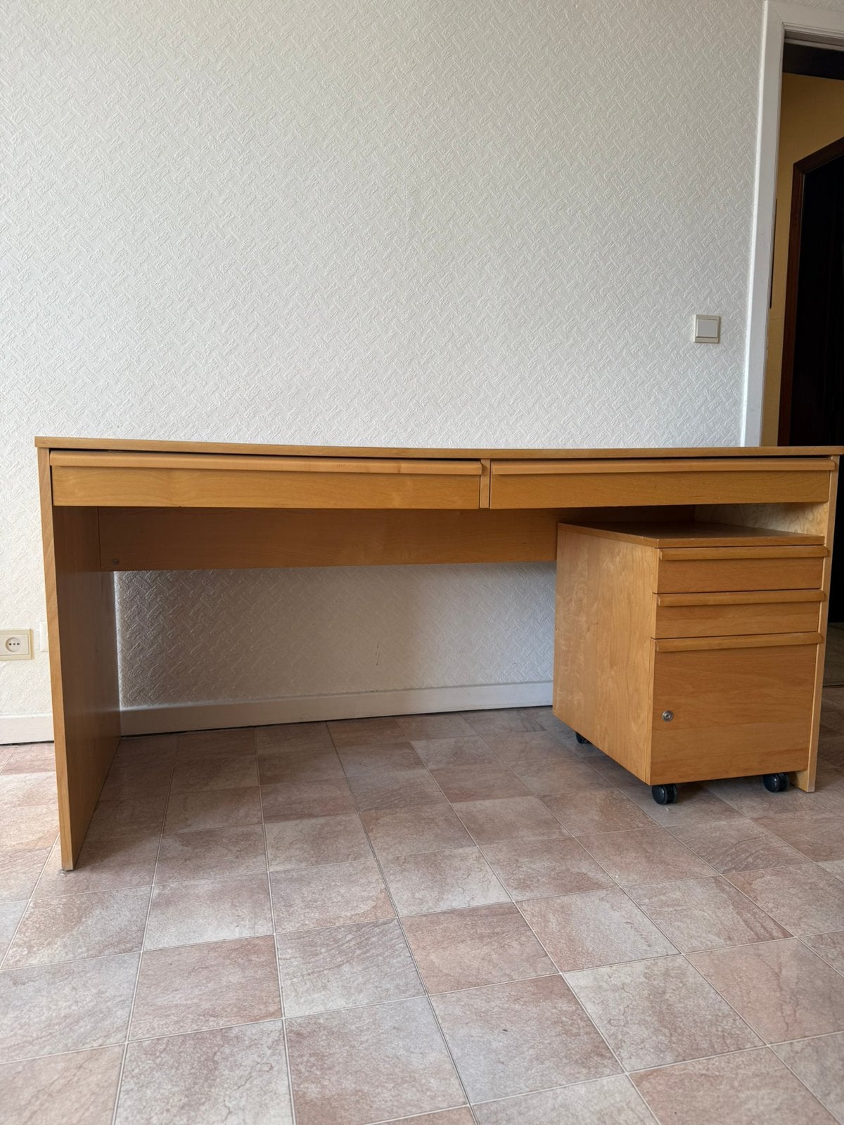 Meuble a bureau (IKEA), Enlèvement, Utilisé, IKEA, Bois