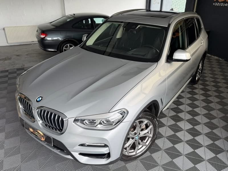 BMW X3 2.0dA xDrive 1er Propriétaire Garantie 12 mois, Cuir, Argent ou Gris, Achat, Euro 6