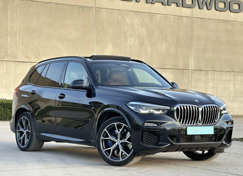 BMW X5 xDrive 30d M Pack - 7 zitplaatsen - 21% BTW - 93435km, Automaat, 4 deurs, 2993 cc, Blauw