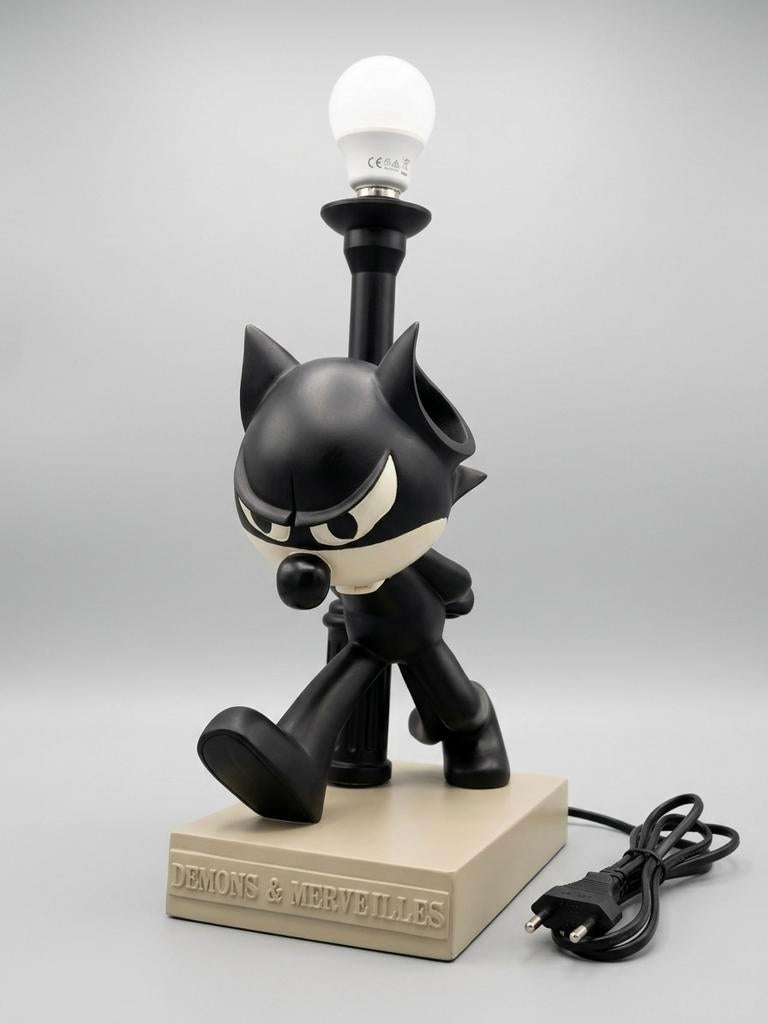 Lamp - Felix de kat - Demonen en wonderen - Vintage, Ophalen of Verzenden, Gebruikt