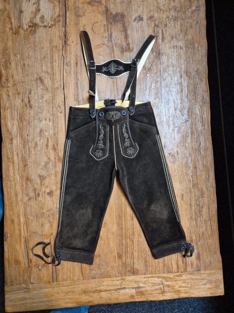 Leuke nette kinder lederhose, Enlèvement ou Envoi, Utilisé, Handgemaakt, Garçon