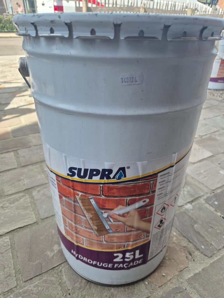 Supra hydrofuge façade, Bricolage & Construction, Peinture, Vernis & Laque, Enlèvement