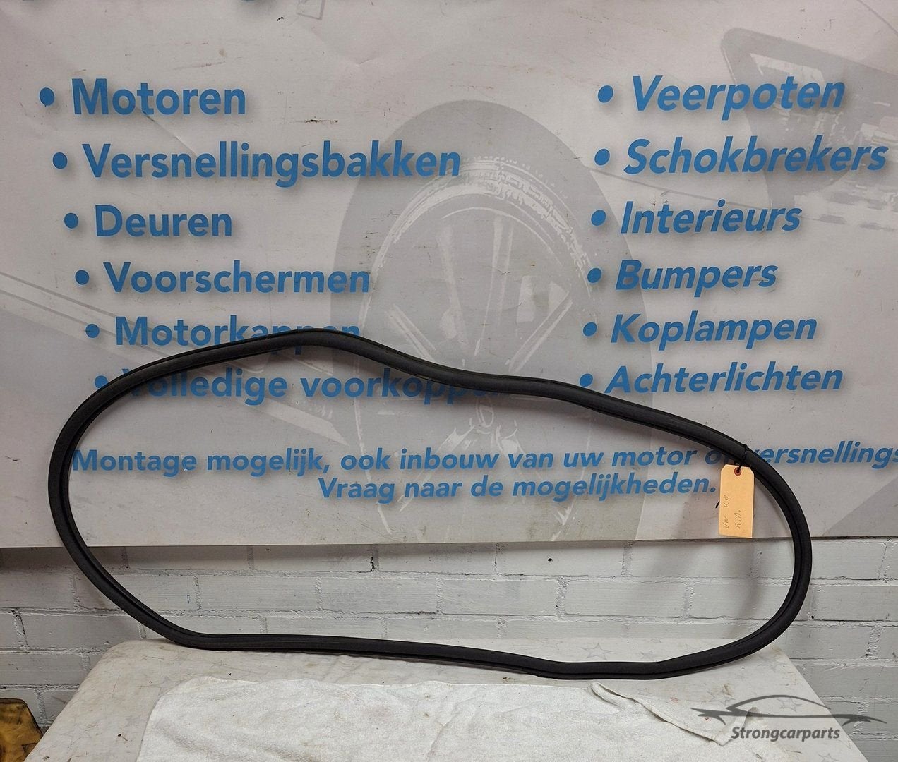 VW Up Portierrubber deur rubber rechts achter 5 deur Portier, Gebruikt, -, Volkswagen, -