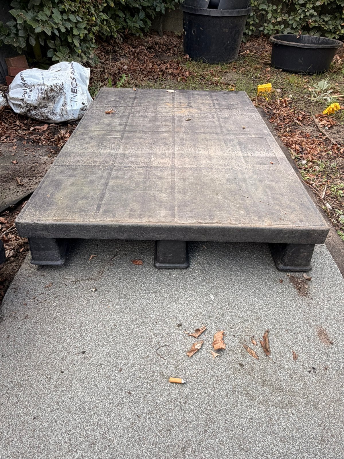 Kunststof pallet, Doe-het-zelf en Bouw, Ophalen, Gebruikt