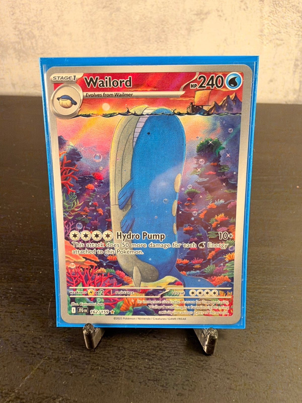 Wailord (JTG 162), Enlèvement ou Envoi, Comme neuf