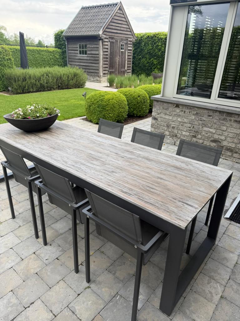 Tribu tuinset, Tuin en Terras, Ophalen, Zo goed als nieuw, Tuinset