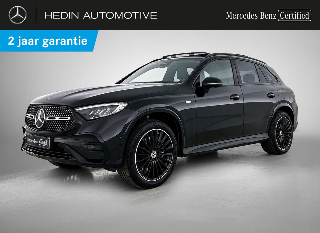 Mercedes-Benz GLC-klasse 300 e 4MATIC SUV AMG Line | Panoram, Auto's, Automaat, Gebruikt, Zwart, 4 cilinders