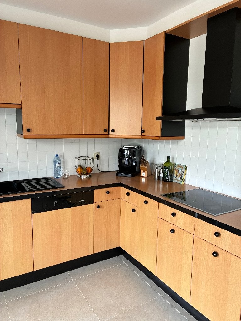 Cuisine complète, Maison & Meubles, Bois, Comme neuf, Brun, Enlèvement