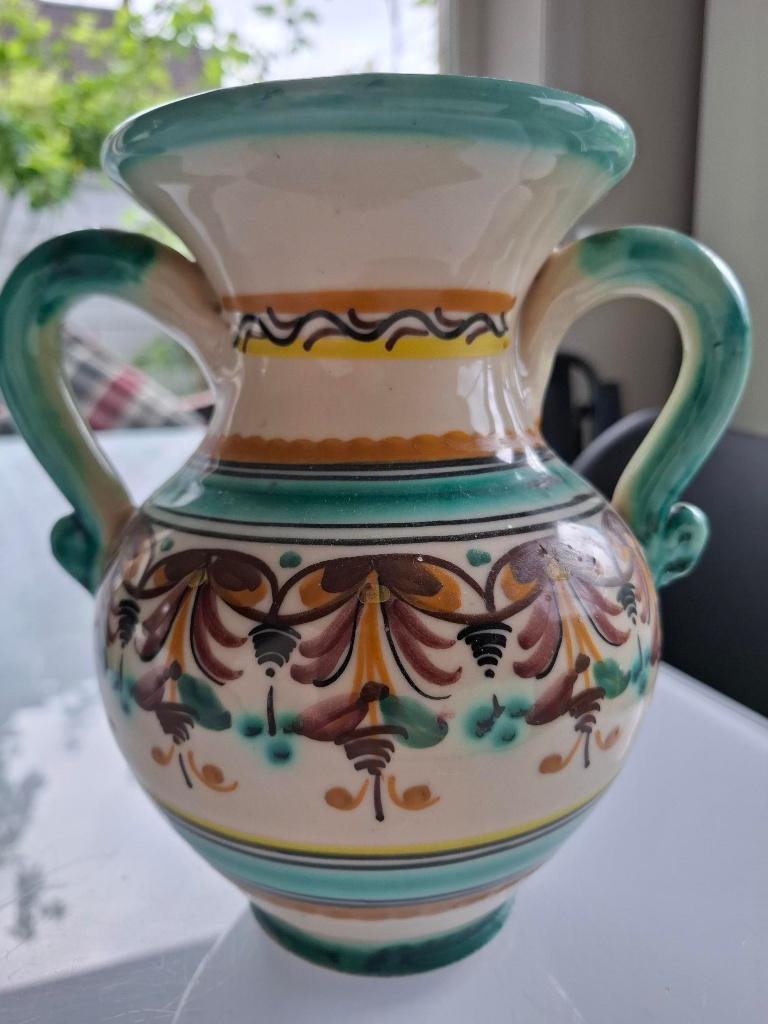 vase, Ophalen, Aardewerk of Porselein, Zo goed als nieuw, Minder dan 50 cm