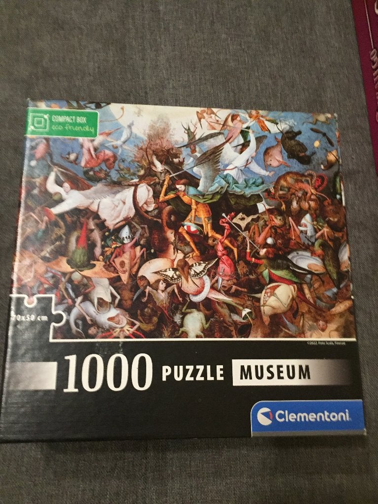 Puzzel 1000 stuks The Fall of the rebel Angels, Ophalen of Verzenden, 500 t/m 1500 stukjes, Zo goed als nieuw, Legpuzzel