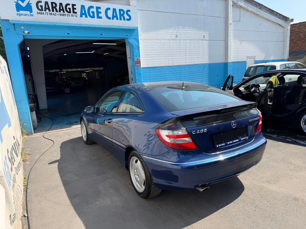 Mercedes c200 coupe essence automatique, Achat, Entreprise, Noir, 120 kW