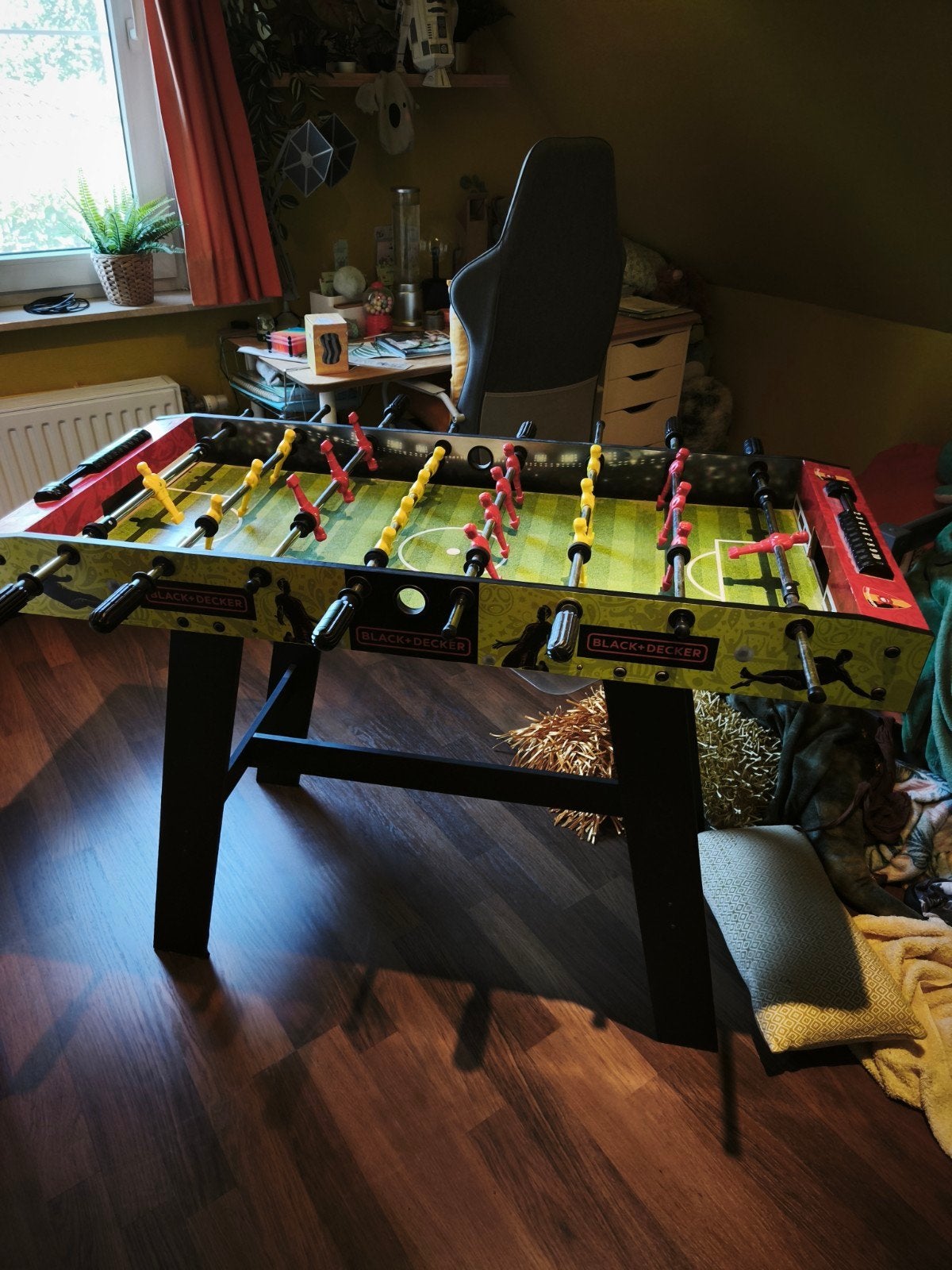 Voetbaltafel kicker, Ophalen, Zo goed als nieuw