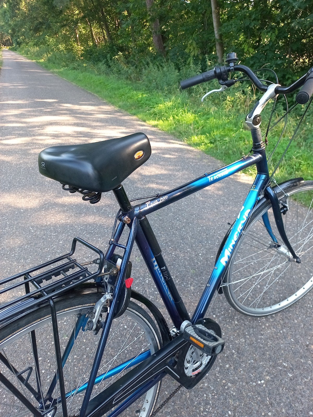 Minerva herenfiets -> ideaal als kotfiets/pendelfiets/...., Fietsen en Brommers, Fietsen | Heren | Herenfietsen, Ophalen, Versnellingen