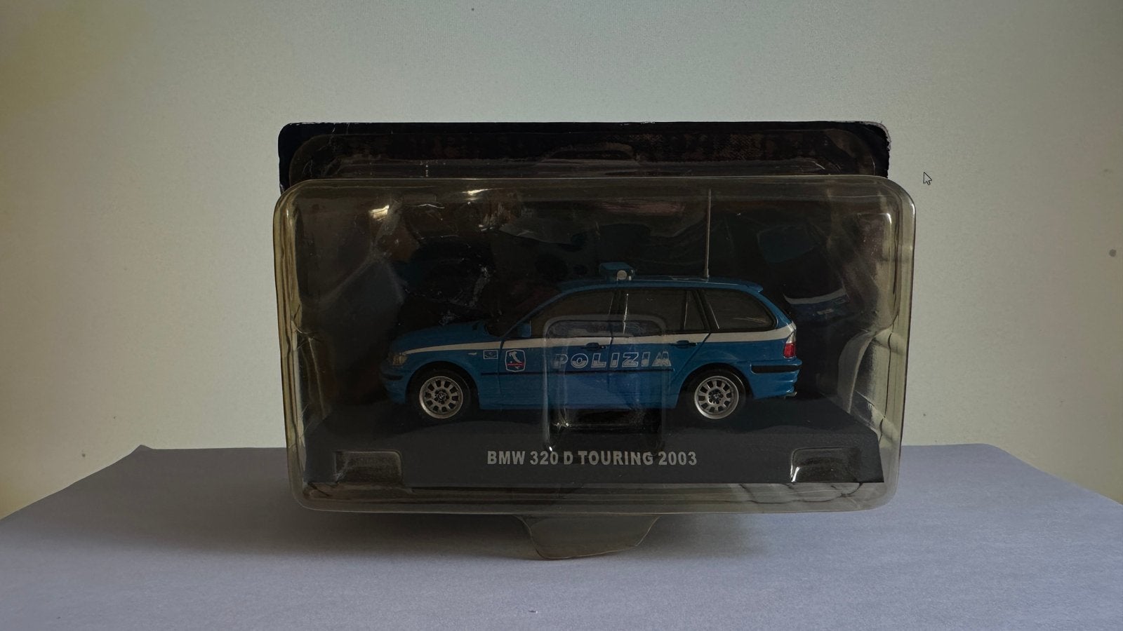 De Agostini 1/43 BMW 320D Touring 2003 Polizia police neuf, Hobby & Loisirs créatifs, Voitures miniatures | 1:43, Enlèvement ou Envoi