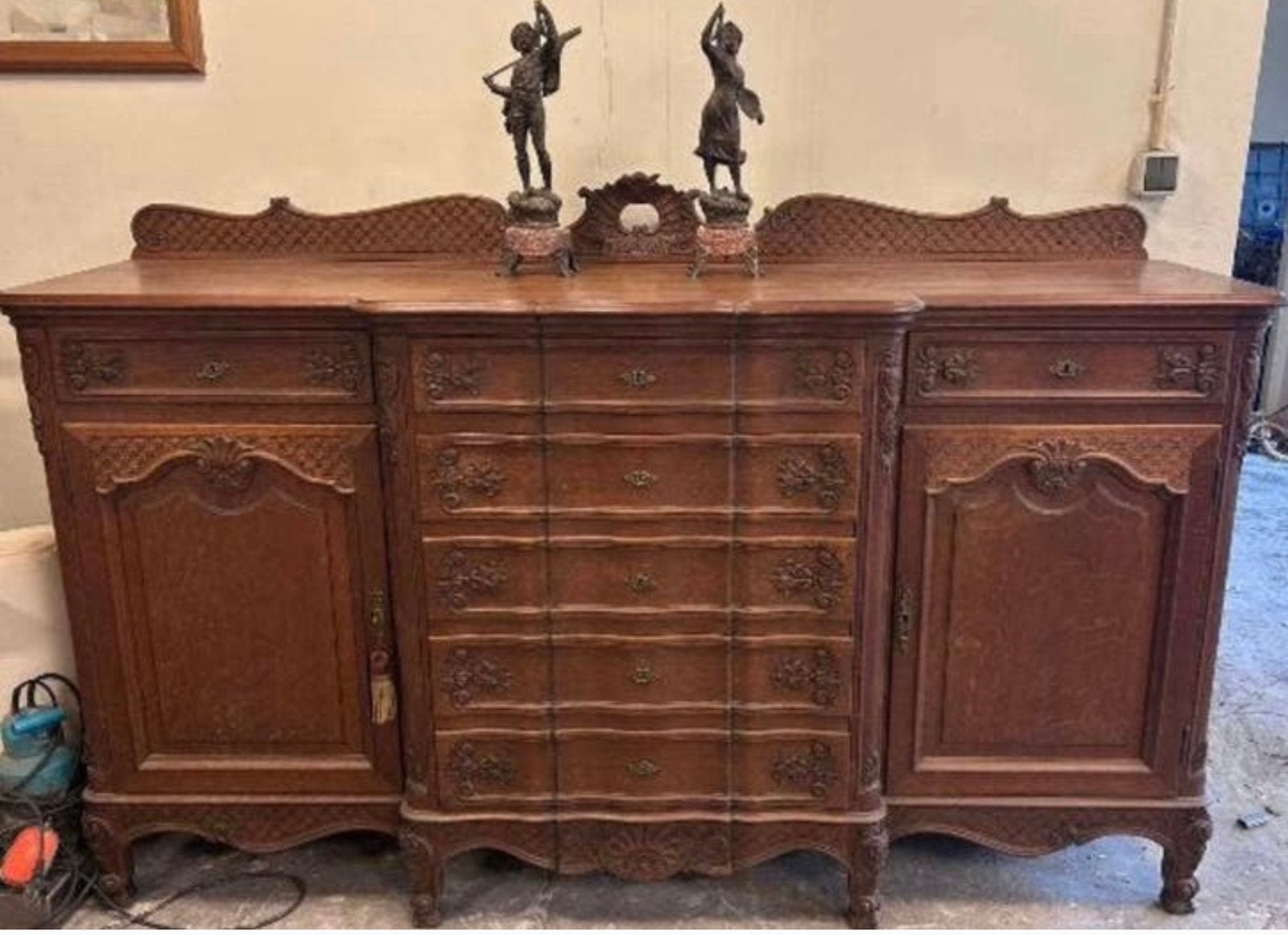 LUIKS DRESSOIR,ANTIEK!! PRACHTIG!!, Ophalen
